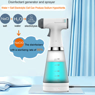 Disinfectant Generator Sprayer,Hypochlorite Sodium Liquid Water Electrolysis Machine