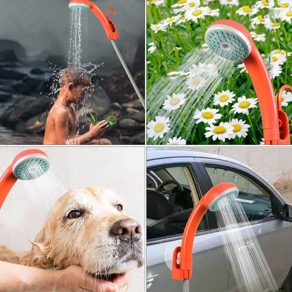 LUOOV Camping showers can be attached to a shockingly wide variety of prices.