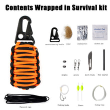 Paracord Survival Grenade (30pc) Kit with (4) Water Purification Tablets freeshipping - CamperGear X