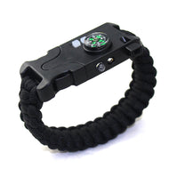 Paracord Bracelet Survival Rechargeable Survival Wirst with LED Flashlight,Compass freeshipping - CamperGear X