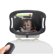 LED Baby Car Mirror,Safety Infant in Backseat 360°Adjustable
