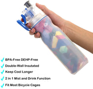 Spray Bottle Bounce Straw 32oz Sports Bottle Plastic Cup with Time Marker freeshipping - CamperGear X