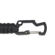 Alloy Survival Climbing Keychain Umbrella Rope Woven Multifunctional Carabiner freeshipping - CamperGear X