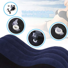 Sex S-Shape Air Sofa Inflatable Pillow for Bedroom