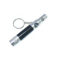 Mini LED Torch Flashlight 3-in-1 Keychain Flashlight Compass Whistle with Battery for Camping freeshipping - CamperGear X