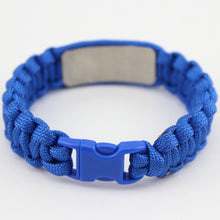 New Survival Paracord Bracelet for Men Outdoor Camping Hiking Buckle freeshipping - CamperGear X
