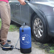 Portable Outdoor Camping Shower Bag with Pressure Foot Pump & Shower 4 Gallons freeshipping - CamperGear X