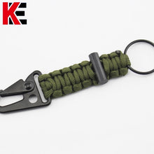 Ultimate 5-in-1 Paracord Keychain with Carabiner for Camping freeshipping - CamperGear X