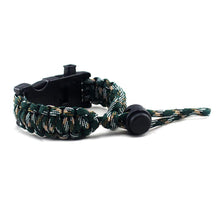 Adjustable Survival Bracelet, 7 core Paracord 20 in 1 Emergency Sports Wristband Gear kit freeshipping - CamperGear X