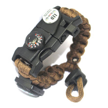 Paracord Survival Bracelet Kit Adjustable with Flint fire Starter freeshipping - CamperGear X