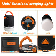 Camping, USB Rechargeable LED Camping Light, Tent Lantern,Solar Lantern freeshipping - CamperGear X