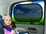 Car Window Shade - (2/4 Pack) - 21"x14" Cling Sunshade for Car Windows freeshipping - CamperGear X