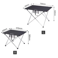 Aluminum Alloy Outdoor Folding Table Oxford Cloth Tabletop Lightweight Portable Tables freeshipping - CamperGear X