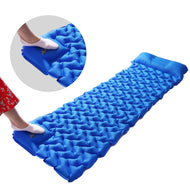 Camping Sleeping Pad with Pillow, Inflatable Air Mattress