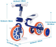 3 in 1 Baby Balance Bike for 18 Months to 8 Years Old