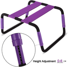 SM Adjustable Hight Chair,Sexy Chair Toy Multifunctional Bounce Elasticity Chair (Purple Chair)