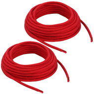 Cotton Rope, 2-Pack 32 Feet 10 Meter 5mm Soft Twisted Cotton Knot Tying Rope Cord freeshipping - CamperGear X