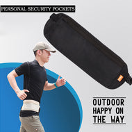 Slim Running Belt Fanny Pack,Fitness Workout Exercise Waist Bag Pack for iPhone freeshipping - CamperGear X